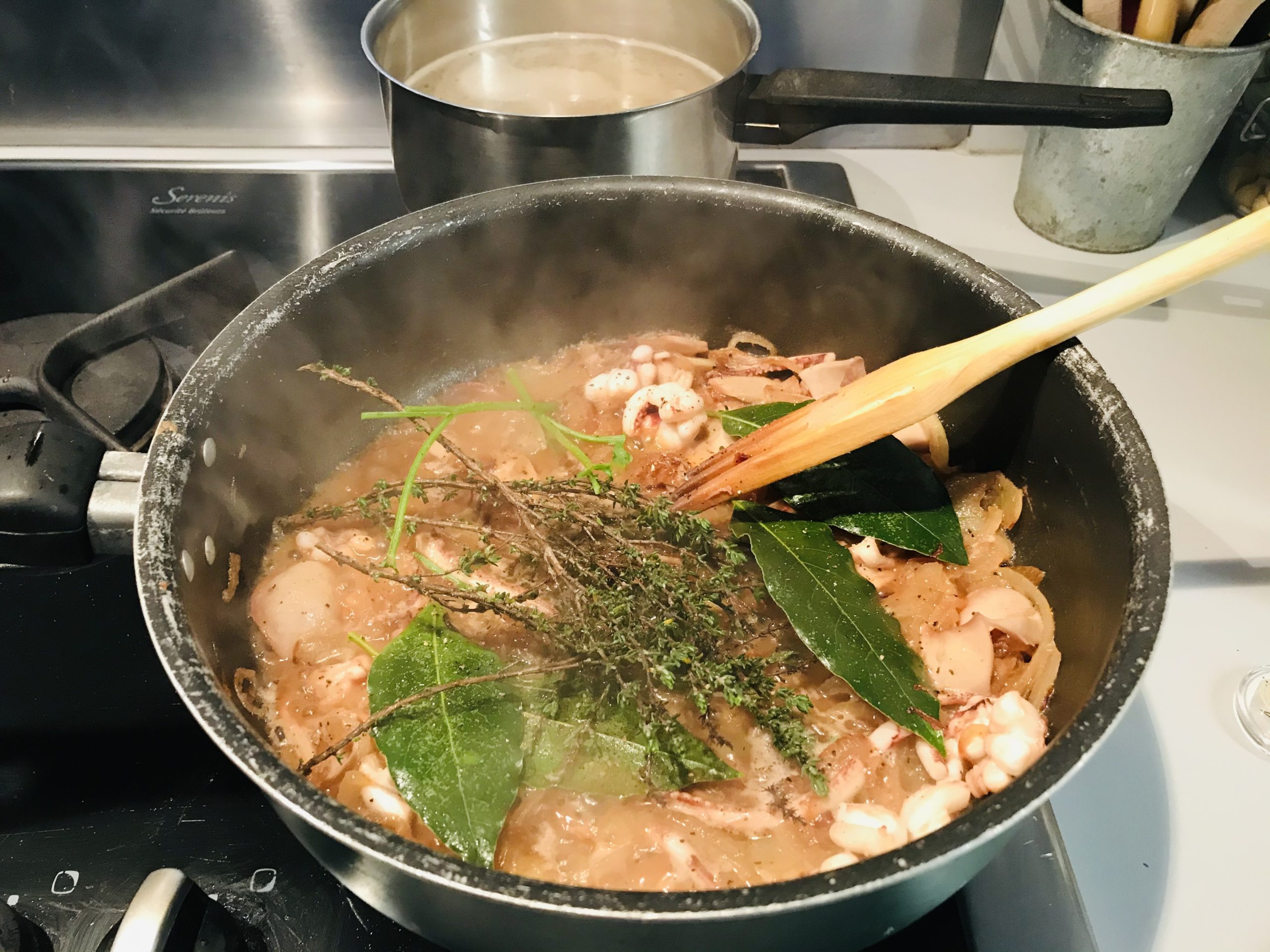 wok légumes et linguines 