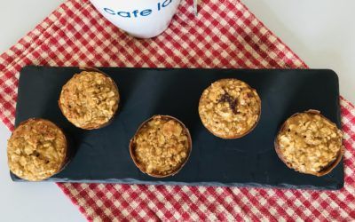 Gâteau à l&rsquo;avoine banane coco et chocolat