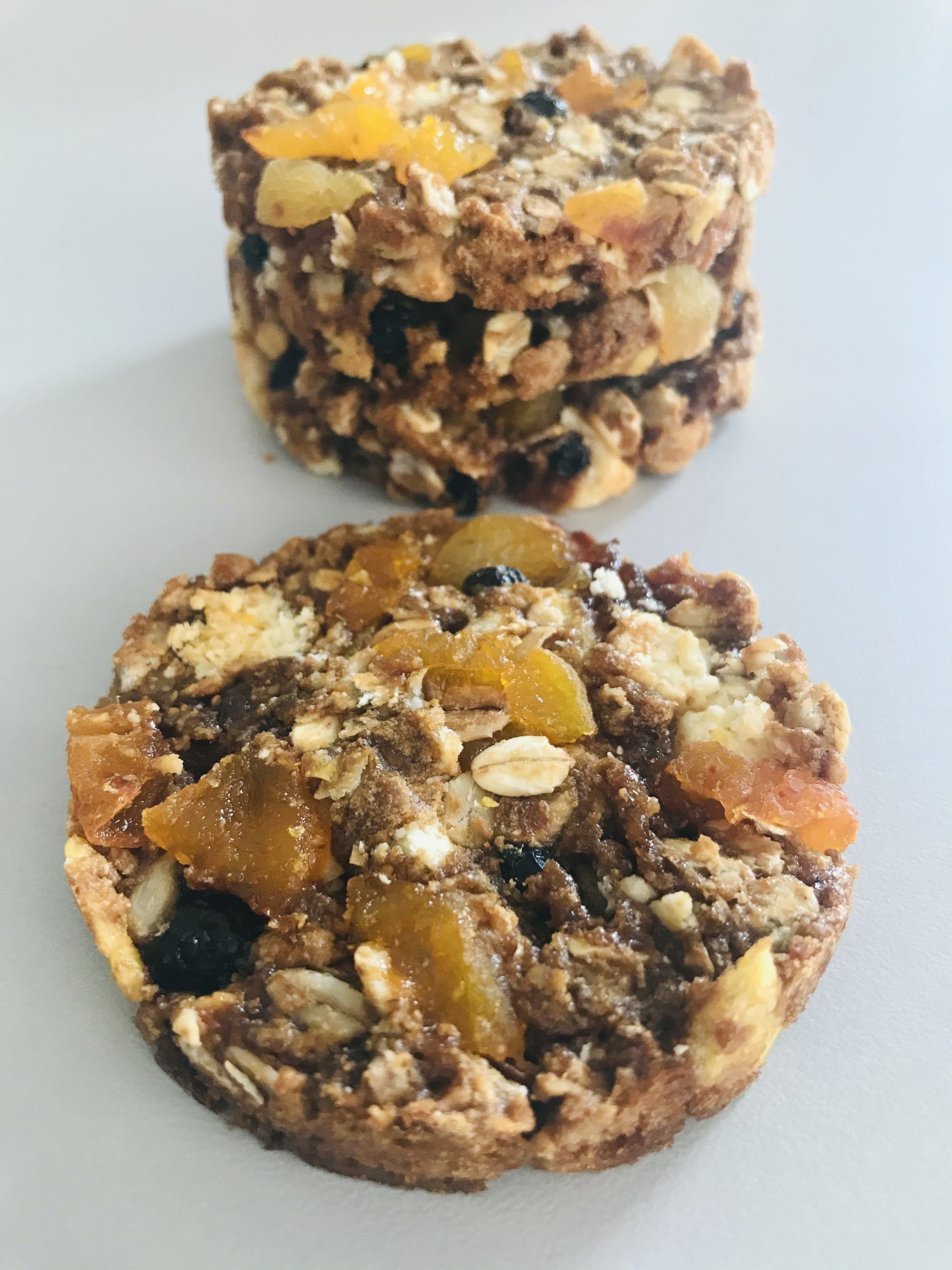 cookies avoine et fruits séchés