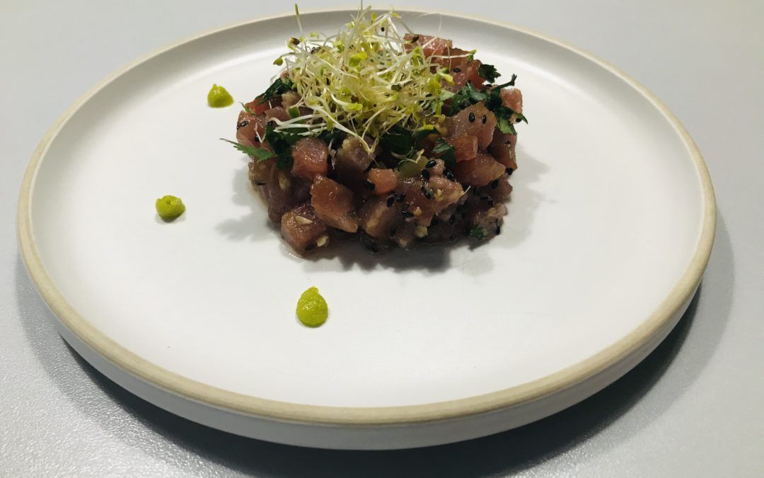 Tartare de thon, saveurs asiatiques