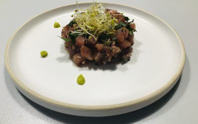 Tartare de thon, saveurs asiatiques