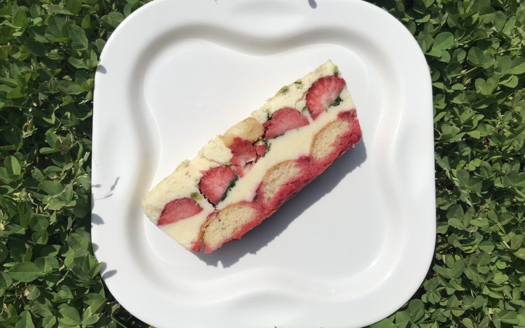 Tiramisu glacé fruits rouges