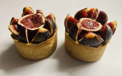 Tartelettes aux figues, crème d&rsquo;amande