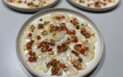 Carpaccio Saint-Jacques grenade