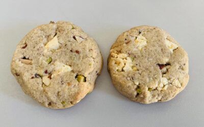 Cookies pistaches chocolat blanc