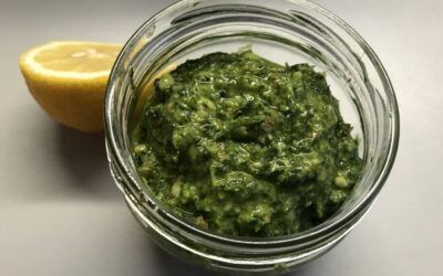 Pesto aux fanes de carottes