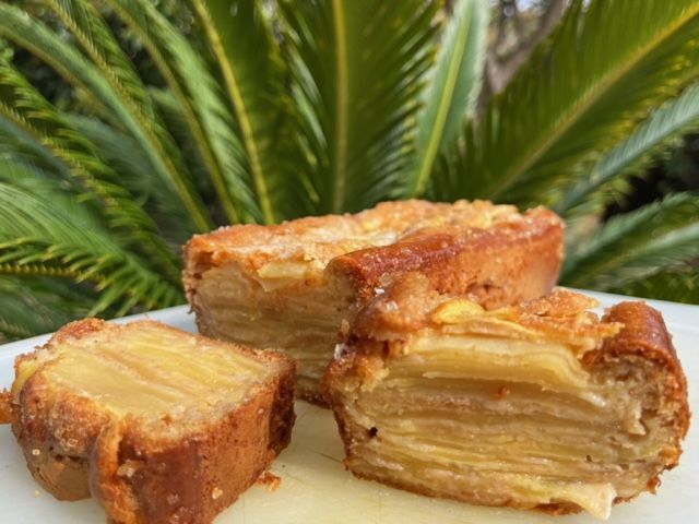 Gâteau invisible aux pommes