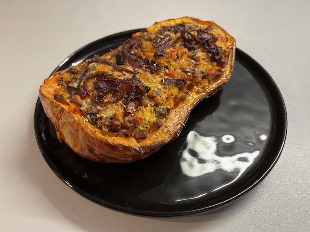 Courge Butternut farcie « végé »