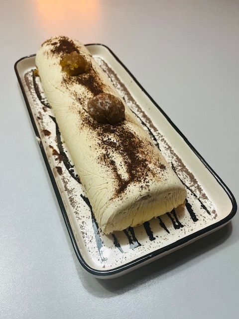 Buche glacée façon tiramisu 