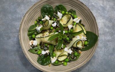 Salade à l&rsquo;orge et à la mozzarella