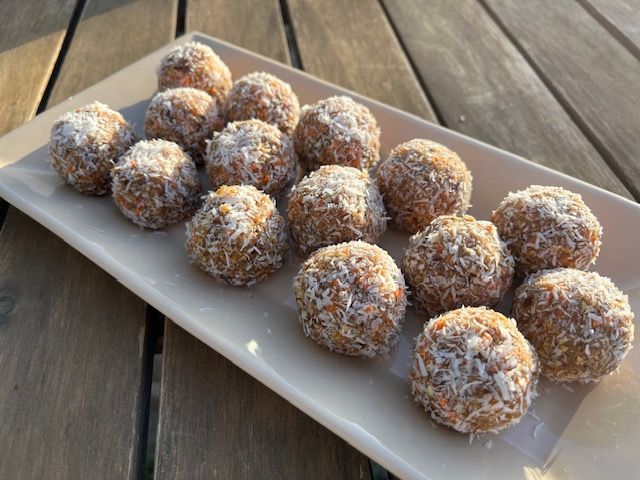 Energy balls façon carrot cake