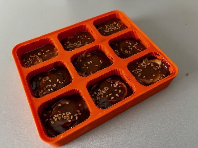 Bouchées banane chocolat cacahuètes