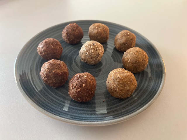 Energy balls à la vanille, IG bas