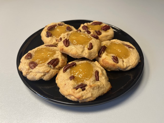 Cookies citron, lemon curd